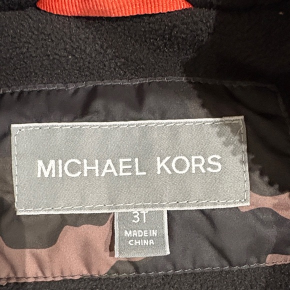 Michael Kors Black and Brown Camouflage Jacket - Picture 2 of 6